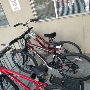 Specialized Hardrock Red, White, and Black