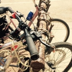 Haro Double Peak Sport Silver, gray or bare metal and Red