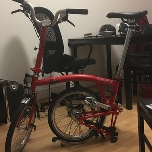 2018 Brompton Bicycle 639937 Red