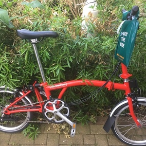 2018 Brompton Bicycle 639937 Red