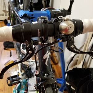 2018 Specialized Langster Street Green, White, and Silver, gray or bare metal