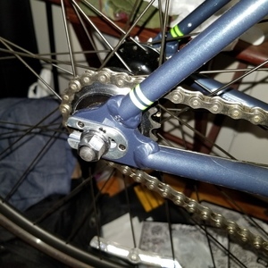2018 Specialized Langster Street Green, White, and Silver, gray or bare metal