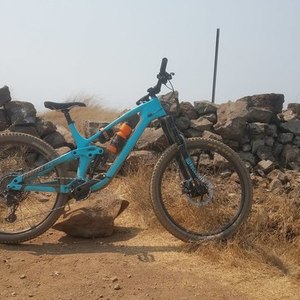 2018 Kona Process 153 CR DL Blue and Yellow or Gold