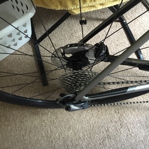 2019 Trek Domane SL 6 Disc Silver, gray or bare metal
