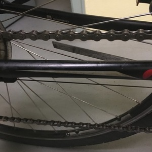 2013 Trek 7.2 FX Black, Silver, gray or bare metal, and Red