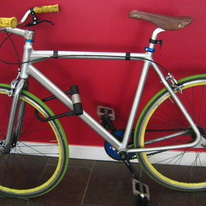 Unknown manufacturer (hand-crafted)  Silver or Gray