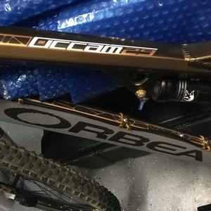 Orbea Occum 29 Brown and Yellow or Gold
