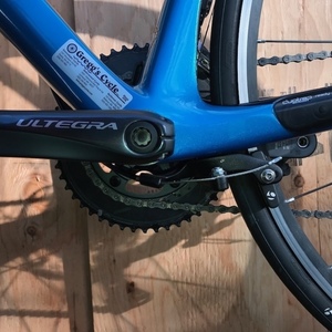 2014 Trek Madone 6 H2 Blue and White