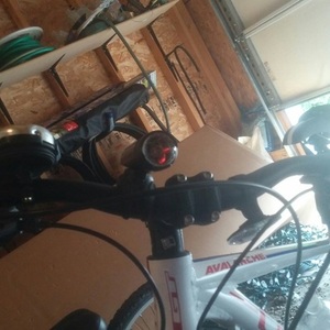 2015 GT Bicycles Avalanche White, Red, and Blue