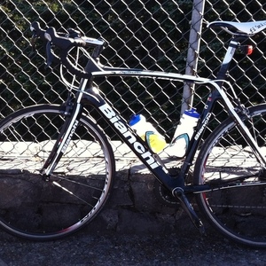 2012 Bianchi Infinito   Black, White, and Teal