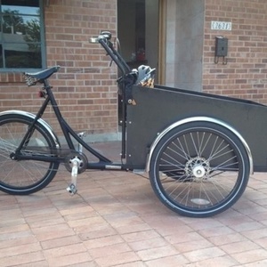 2012 Christiania Bikes cargo tricycle (front storage) Black