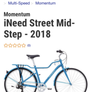 2018 Momentum Ineed Street Mid-step Blue