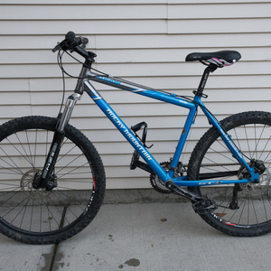 Rocky Mountain Bicycles Fusion Blue and Silver, gray or bare metal