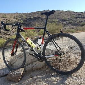 2018 Specialized Crux 61cm Red and White