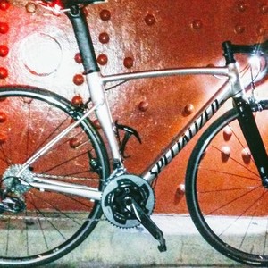 2018 Specialized ALLEZ Silver, gray or bare metal