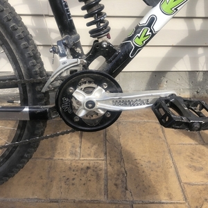 2002 Kona Bear White, Black, and Green