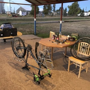 2018 Surly Disc Trucker 54" Silver, gray or bare metal
