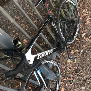 2017 Giant Defy Advance 2 Black, White, and Blue
