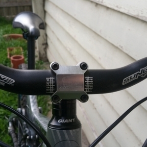 2011 Giant Reign 1 Silver, gray or bare metal