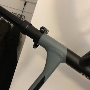 2018 Giant Fathom 2 Silver, gray or bare metal, Orange, and Black