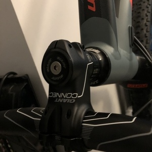 2018 Giant Fathom 2 Silver, gray or bare metal, Orange, and Black