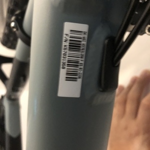 2018 Giant Fathom 2 Silver, gray or bare metal, Orange, and Black