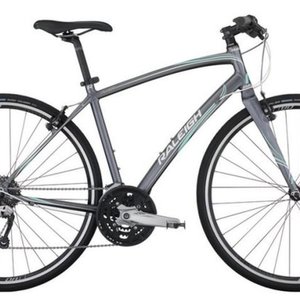 2013 Raleigh Alysa Ft0  Silver or Gray and Teal