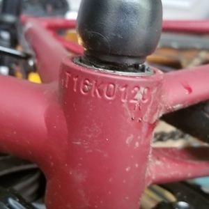 2018 6KU Burgundy/Black 6KU Aluminum Single Speed Fixie Urban Track Red and Black