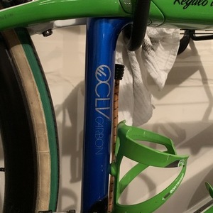 2013 Trek Domane 6.9 (Compact) White, Blue, and Green