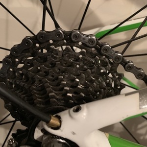 2013 Trek Domane 6.9 (Compact) White, Blue, and Green