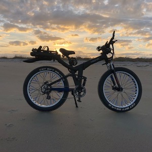 2019 MOAR Full suspension, folding aluminum electric Black