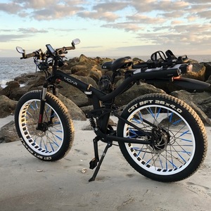2019 MOAR Full suspension, folding aluminum electric Black