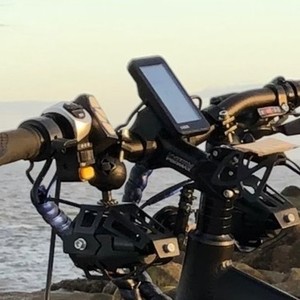 2019 MOAR Full suspension, folding aluminum electric Black