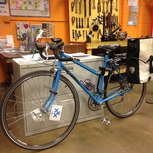 Dawes Cycles Handbuilt  Blue