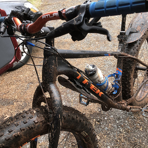 2016 Trek Farley Black, Orange, and Blue