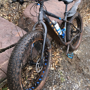 2016 Trek Farley Black, Orange, and Blue