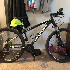 2017 Cannondale ZM64360 Black and Green