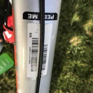 2018 Specialized Riprock 24 Silver, gray or bare metal and Orange