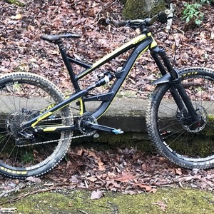 2017 YT Industries Capra AL Yellow or Gold and Black