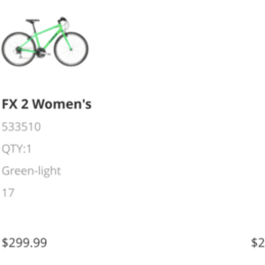 2017 Trek FX 2 Women's 533510 Green-light 17 Green