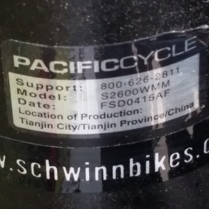 2016 Schwinn 26 SideWinder Black and Green