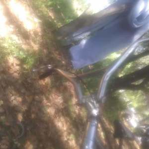 1985 Haro Fst Silver, gray or bare metal and Black