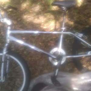 1985 Haro Fst Silver, gray or bare metal and Black