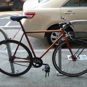 2009 Mission Bicycles  Orange and Brown