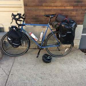 2016 Surly Disc Trucker Blue