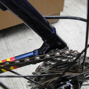 2009 Raleigh RX 1.0 Blue and White