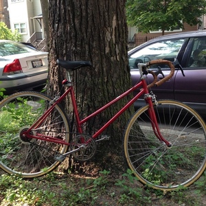 Unknown manufacturer bicycle Red