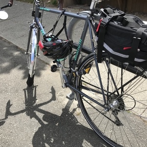 1996 Bianchi San Remo Silver, gray or bare metal