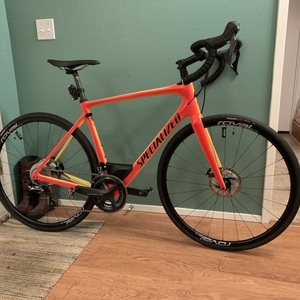 2018 Specialized Roubaix Comp Orange and Yellow or Gold