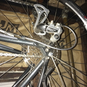 2013 Specialized T-bar handled commuter  Silver or Gray